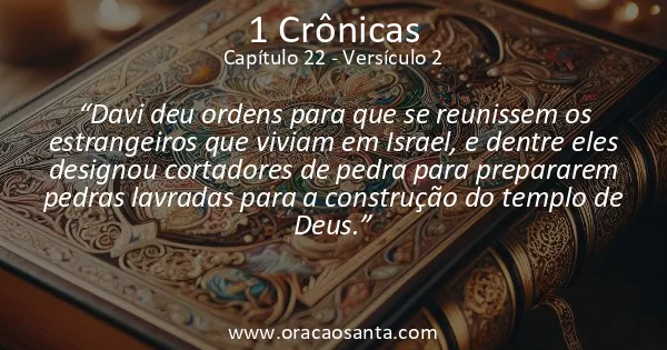 1 Crônicas 22:2