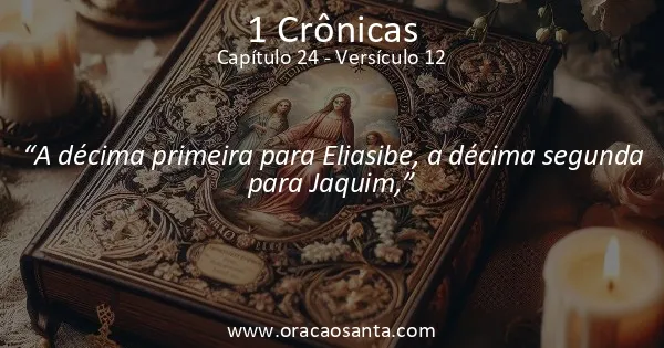 1 Crônicas 24:12