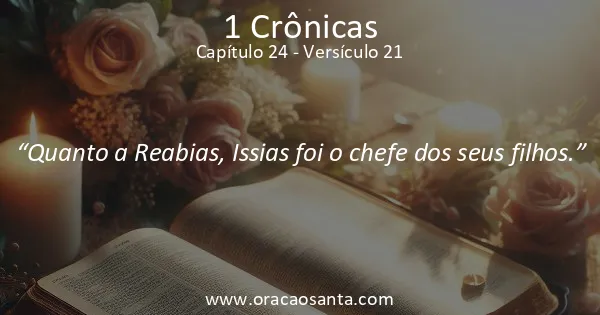 1 Crônicas 24:21