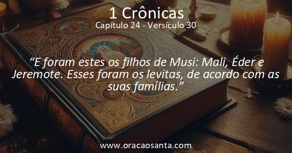 1 Crônicas 24:30