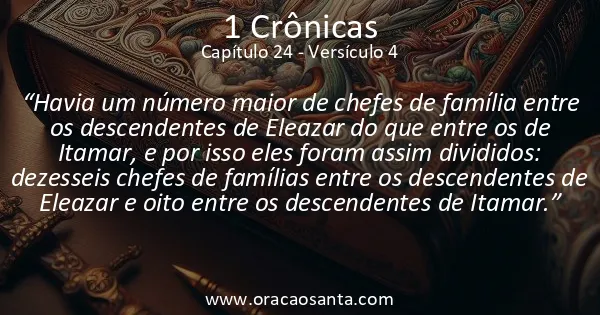 1 Crônicas 24:4