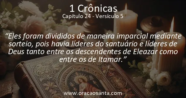 1 Crônicas 24:5
