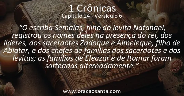 1 Crônicas 24:6