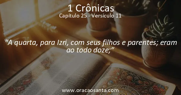 1 Crônicas 25:11