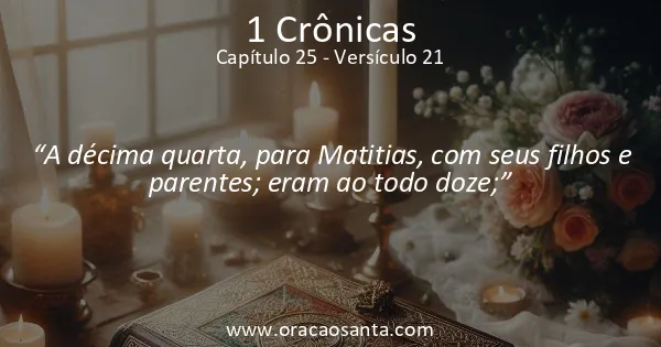 1 Crônicas 25:21