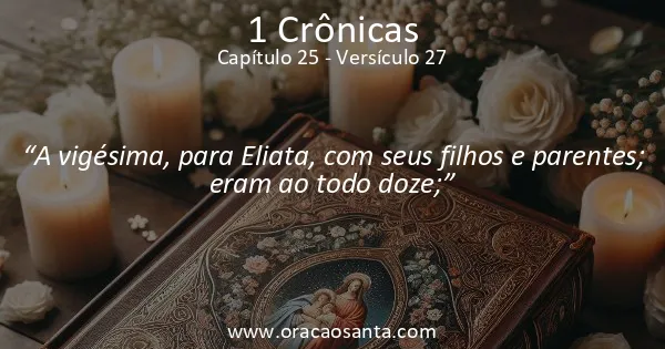 1 Crônicas 25:27