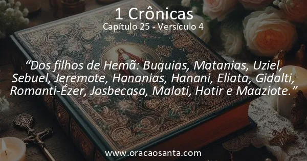 1 Crônicas 25:4