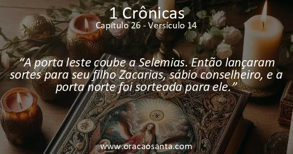 1 Crônicas 26:14