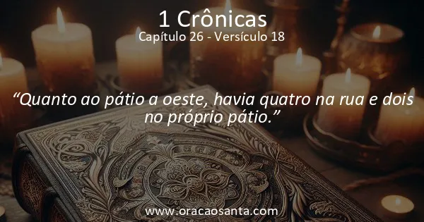1 Crônicas 26:18