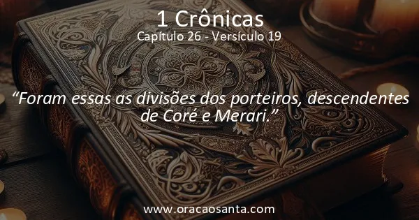 1 Crônicas 26:19