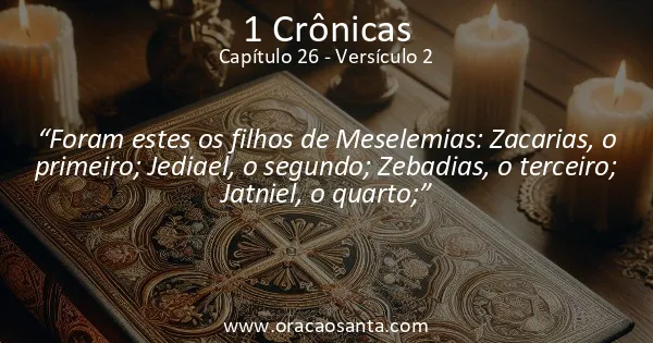 1 Crônicas 26:2