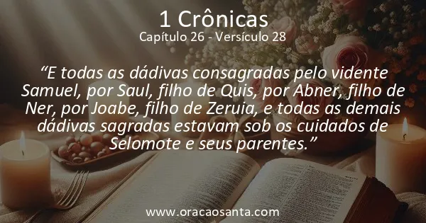 1 Crônicas 26:28