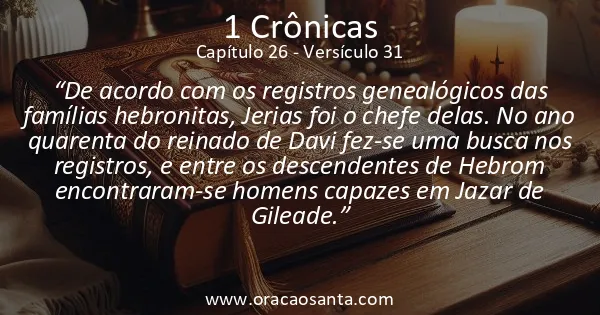 1 Crônicas 26:31