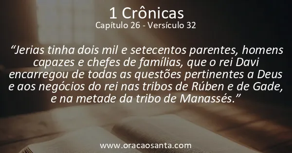 1 Crônicas 26:32