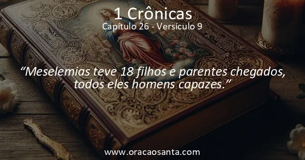 1 Crônicas 26:9