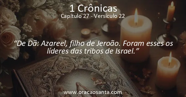 1 Crônicas 27:22