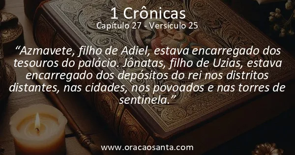 1 Crônicas 27:25