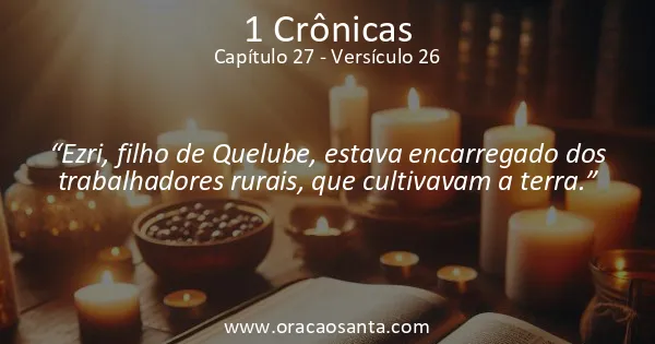 1 Crônicas 27:26