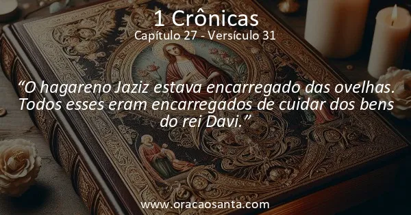 1 Crônicas 27:31