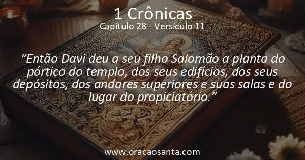 1 Crônicas 28:11