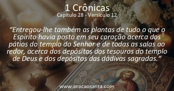 1 Crônicas 28:12