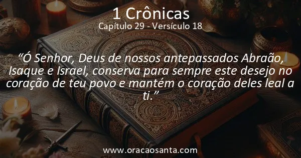 1 Crônicas 29:18