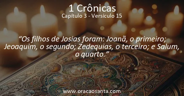 1 Crônicas 3:15