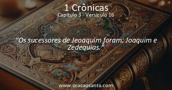 1 Crônicas 3:16