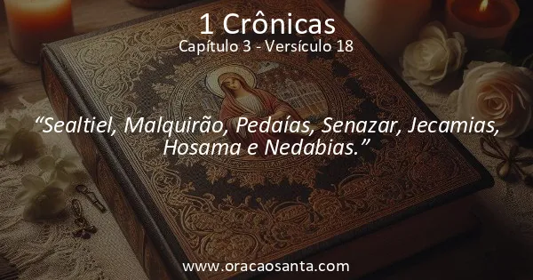1 Crônicas 3:18