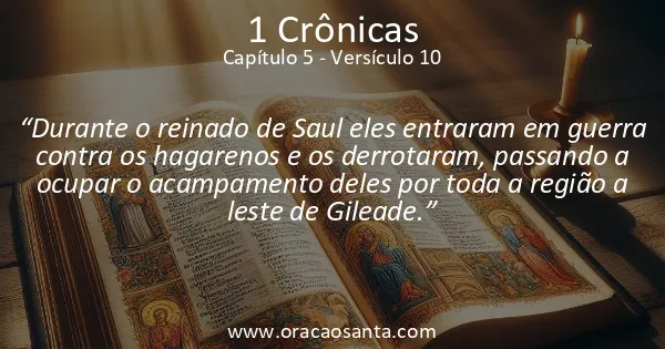 1 Crônicas 5:10
