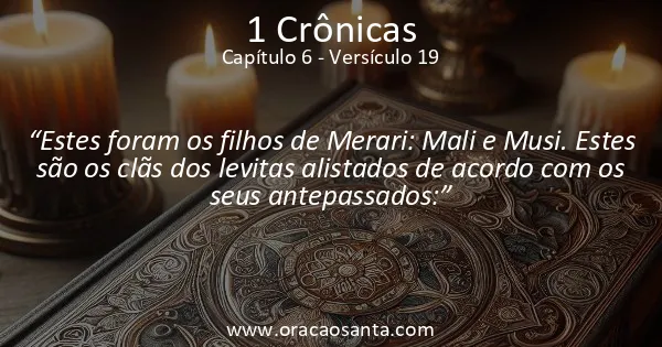 1 Crônicas 6:19