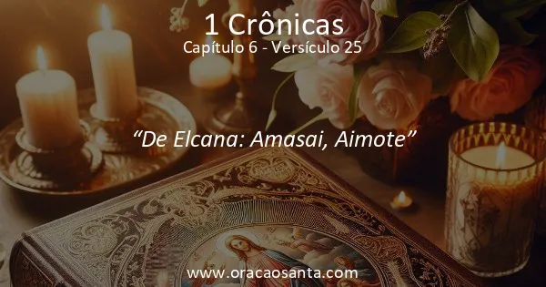 1 Crônicas 6:25