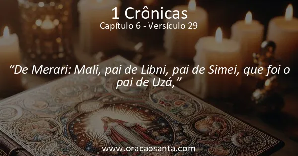 1 Crônicas 6:29