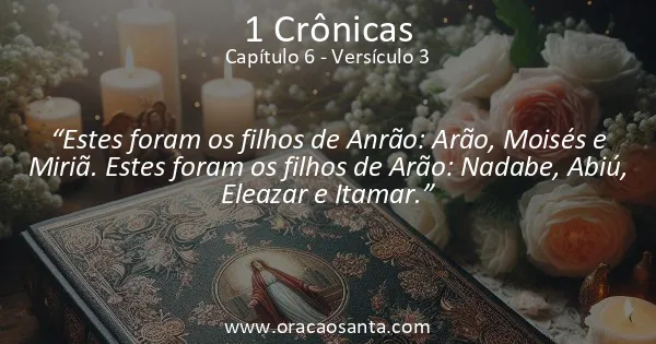1 Crônicas 6:3