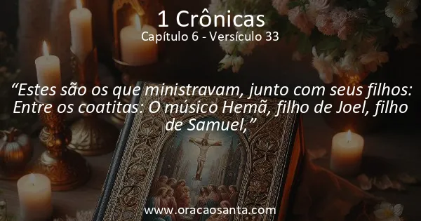1 Crônicas 6:33