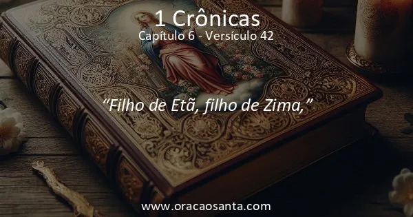 1 Crônicas 6:42