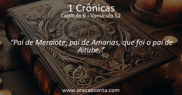 1 Crônicas 6:52