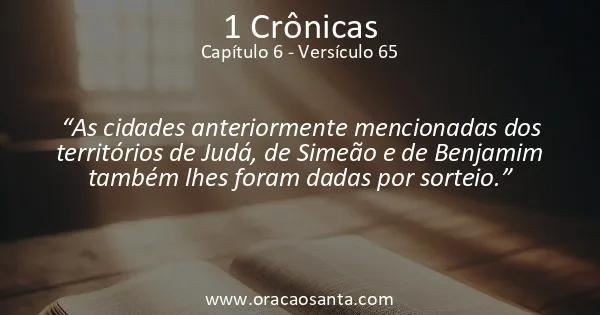 1 Crônicas 6:65