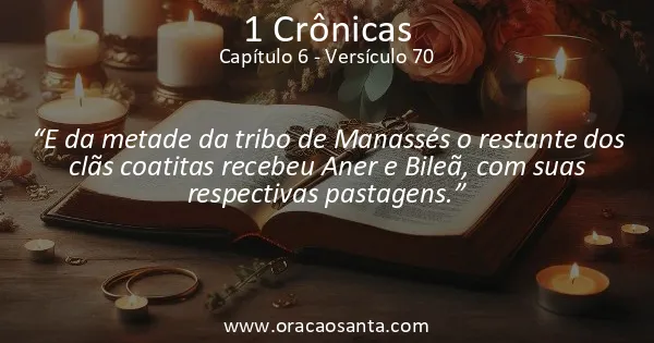1 Crônicas 6:70