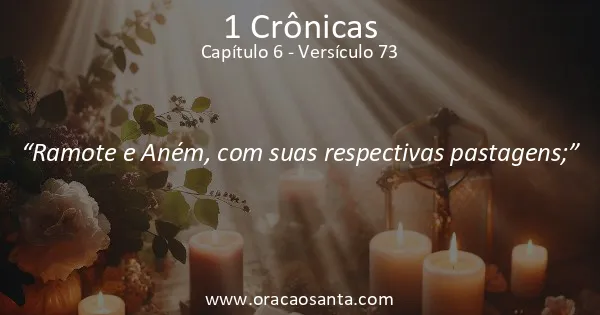 1 Crônicas 6:73