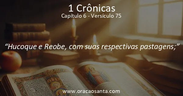 1 Crônicas 6:75
