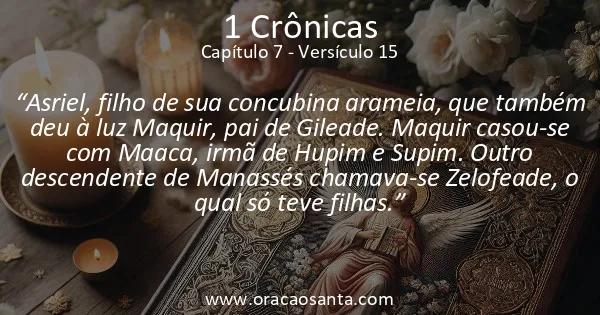 1 Crônicas 7:15