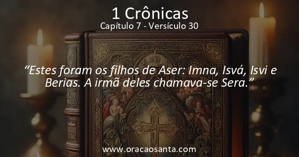 1 Crônicas 7:30