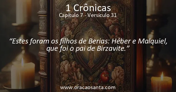 1 Crônicas 7:31