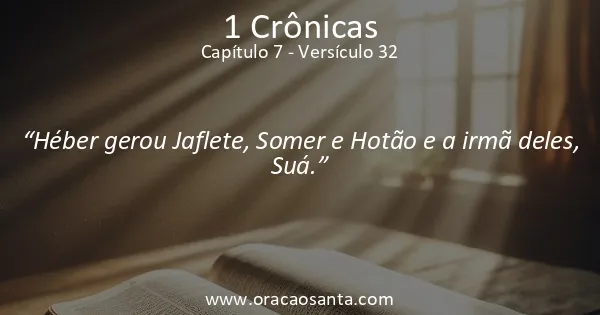 1 Crônicas 7:32