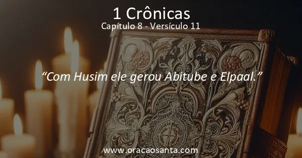 1 Crônicas 8:11