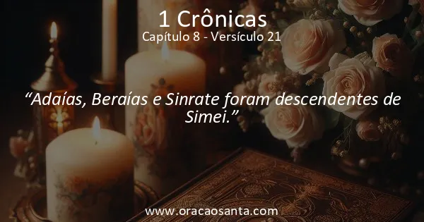 1 Crônicas 8:21