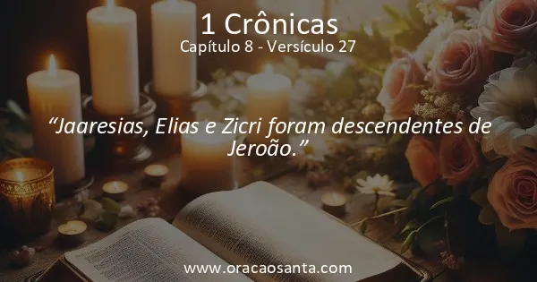 1 Crônicas 8:27