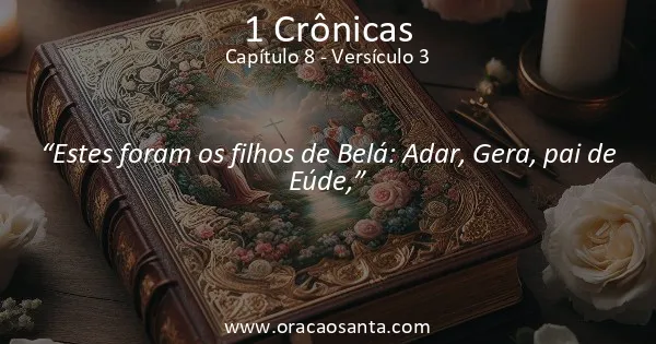 1 Crônicas 8:3