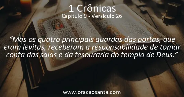 1 Crônicas 9:26